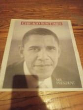 CHICAGO SUN-TIMES Mr President Obama   picture