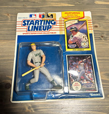 Kenner Starting Lineup MLB Jose Canseco Figure Carded w/ Rookie Card 1990 77521 picture