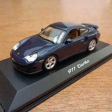 Rare Minichamps Porsche 911 Turbo 1/43 Navy Custom [Age 13+] picture