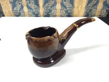 Vintage Pipe Shaped Ashtray Napco Pottery Napcoware Taiwan picture
