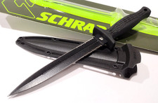 Schrade Magnum LG Needle Double Edged Full Tang Throwing Boot Fixed Blade Knife picture