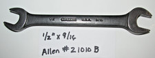 Allen Double Open-End SAE Wrench #21010B, 1/2
