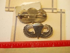 WINGS JUMP*Sterling. *vintage U.S* WW 2 Wosk ** $ 64.+ $9.50 Postage picture