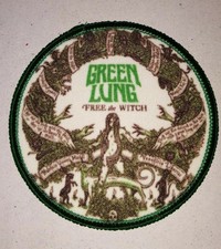Doom Metal inspired Green Lung 10cm patch new stoner sludge death heavy #5 picture