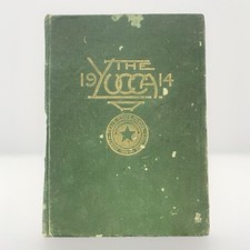 1914 North Texas State Normal School College Yearbook Denton TX WW1 Hardcover picture