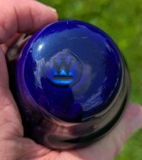 Westinghouse Cobalt Porcelain Insulator 1921-1953 picture