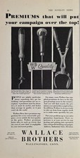 1931 Print Ad Wallace Brothers WB Rotary Can Opener,Ice Picks Wallingford,CT picture