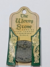 Vintage Connemara Marble - Irish WORRY Stone - In Original Packaging picture