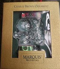 Marquis Waterford Ornament Crystal Charlie Brown Peanuts Collection picture