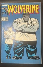 Wolverine 8 Iconic John Buscema Cover Hulk Joe Fixit Copper Age 1989 VG+ To Fine picture