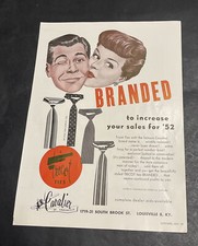 1952 Cavalier Tricot Ties Men’s Clothing Fashion Retro Style Woman Kissing picture