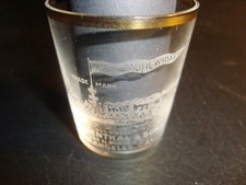 Circa 1900 Laventhal & Sons Pride of the Pacific Whiskey Shot Glass, Los Angeles picture