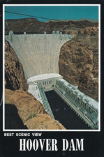 Hoover Dam Nevada Postcard 1998 picture