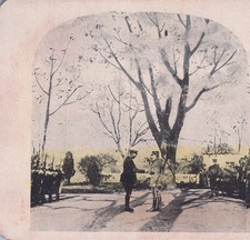 1910s StereoView Card Marshal Foch General Du Cain World War One picture