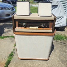 1957 Philips Norelco HiQ Bi-Ampli Vintage Radio (B6X62A) - Fully Working - MCM picture