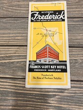 Historic Frederick MD Guide Brochure Francis Scott Key Hotel Barbara Fritchie picture
