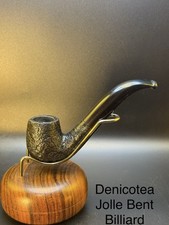 Vintage Denicotea Jolle Bent Billiard Tobacco Pipe picture