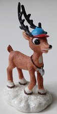 Hawthorne Village Rudolph's Christmas Town Collection Coach Comet Figurine 2003 picture