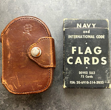 Navy & International Code Flag Cards  & Weston Master Universal Exposure Light picture