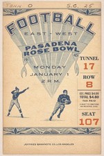 🏈 Rose Bowl (1945) Pasadena Football Poster - 24x36” Vintage Wall Decor 🗞️ picture