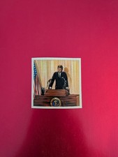 John F Kennedy ROOKIE CARD 1961 Chocolates Simon 25 Años Spain EXTREMELY RARE RC picture