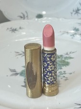 VINTAGE HELENA RUBINSTEIN LE LIP GLOSS STICK BLUE FLORAL TUBE SHIMMER PINK  NEW picture