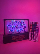Stranger Things Nightlight Led Alphabet Wall Design, made in the USA picture