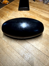 Rare Black Shiva Lingam Gemstone Narmada River Med / LG Sized Rock Specimen 708 picture