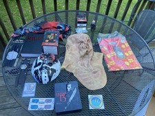 friday the 13th rare Lot Kane Hodder Signed Book, Blu-ray Set,mask,shirt,watch,. picture