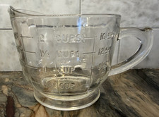 Vintage Spry Glass 2 Cup Measuring Mixing Pitcher Retro Kitchen Tool picture