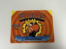 Vintage WMMS 100.7 FM Cleveland Buzzard Postcard Statler Tower Radio Mid 80's picture