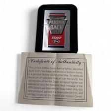 Zippo Lighter 1933 REPLICA FIRST RELEASE Swap Meet 2000 Finish NEW Ltd /850 🔥 picture