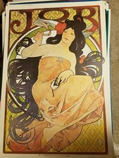 JOB ROLLING PAPERS VINTGE 1970's HEADSHOP ADVERTISEMENT POSTER Cocorico Graphics picture