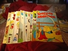 Dennis The Menace Nine Issue Silver Bronze Age Comics Lot Run Set Collection picture