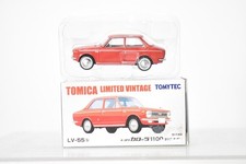 Tomica Limited Vintage LV-55b Toyota Corolla 1100 2-Door Sedan Red w/ Box picture