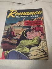 Romance Without Tears : 50's Love Comics with a Twist Paperback, Ex Library picture