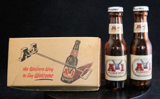 1940s–1950s A-1 Pilsner Beer Advertising Salt & Pepper Shakers – Original Box picture