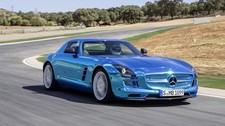 Mercedes Benz SLS AMG Sports Car 11x17 Poster picture