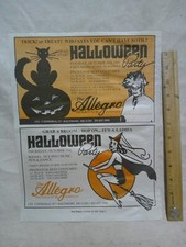 Allegro Gay Bar Club AD 1991 Baltimore Maryland vintage 1990s Halloween picture