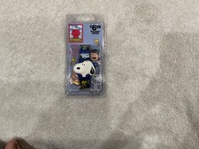 Vintage 90s Peanuts Snoopy Charlie Brown Figural Digital Watch New in Package picture