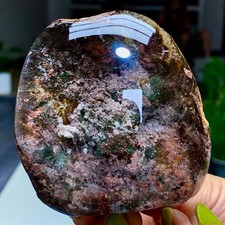 269G Natural Green Ghost Crystal Quartz Crystal  Mineral Specimen picture