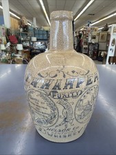 Rare Antique Harper Whiskey Jug Nelson County Kentucky New Orleans Blue White picture
