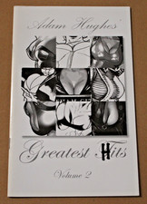 Adam Hughes: Greatest Hits (Tits) Volume 2 Sketchbook SIGNED 2006 NICE Copy SDCC picture