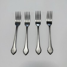 WM William Rogers Oneida Dinner Forks Set Of 4 picture