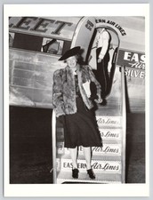 Eleanor Roosevelt Eastern Air Lines Humanitarian New York Photo Women Postcard picture