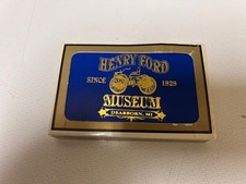 Henry Ford Museum Playing Cards Used picture