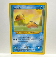 Pokémon TCG Swinub 84/105 Neo Destiny 2000 Common Unlimited 50HP English picture