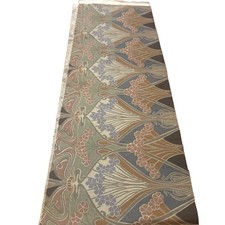 Vintage Liberty of London ‘Ianthe’ Art Nouveau Fabric Remnant,54” x 10.5”, 1970s picture