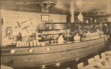 Portland OR Dan & Louis Oyster Bar c1940s-50s Postcard picture