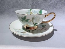 Porcelain Tea Cup and Saucer, Bone China picture